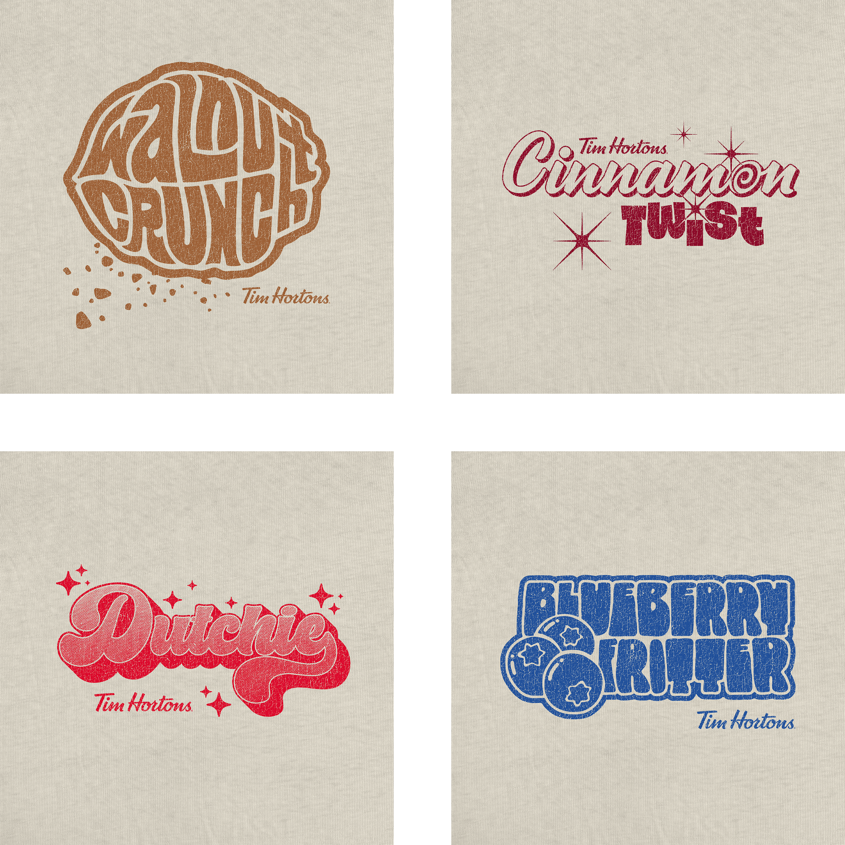 Tim Horton's Limited Collection T-shirts